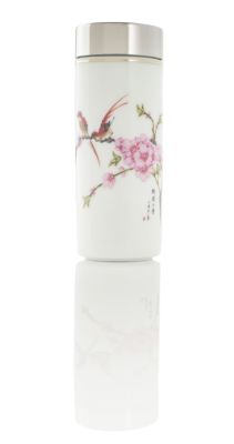 Heavenly Birds Bone China Tea Tumbler